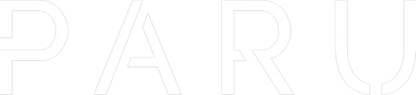 PARU spelled in letters and logo of the page
